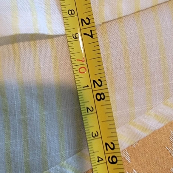 Fortune + Ivy Women's Light Yellow Button-Down Shirt - Picture 9 of 10